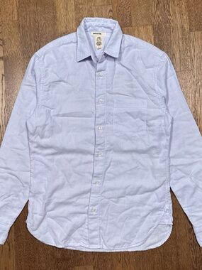 Hiroshi Kato The Ripper Lavender Purple Made in USA L/S Button Shirt Mens Small